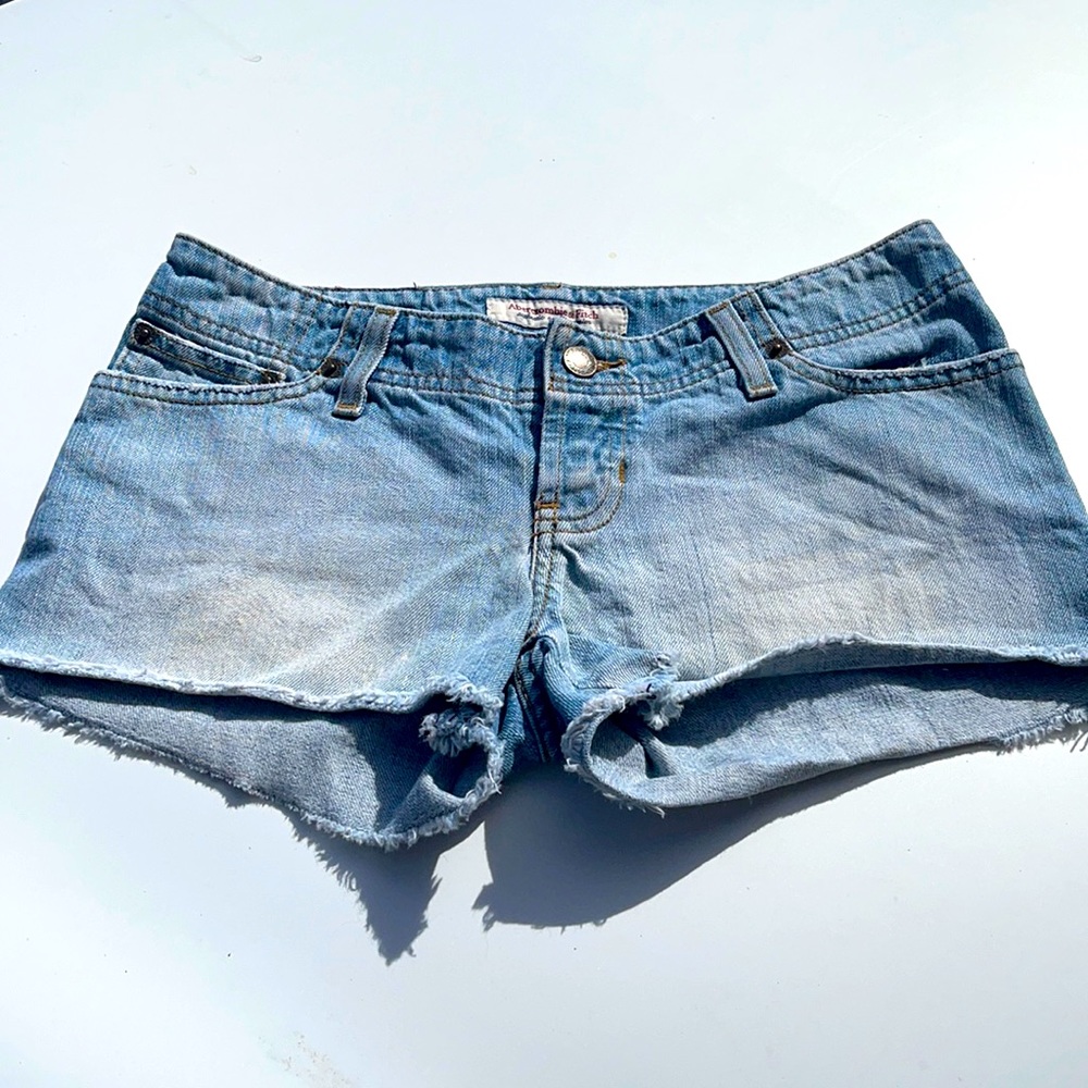 Abercrombie and Fitch Denim cut off shorts